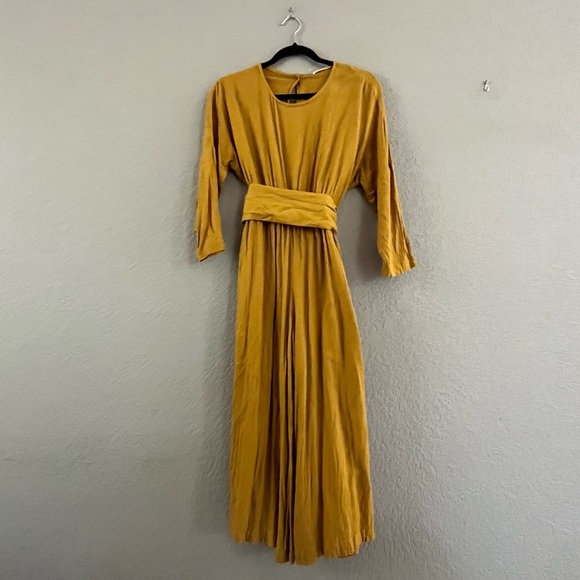 Black Crane Marigold yellow jumpsuit/romper size medium